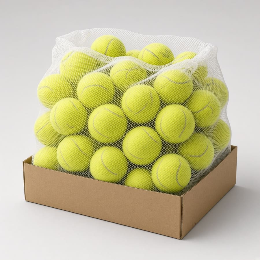 AceMatch Pressureless Tennis Balls 18-Pack