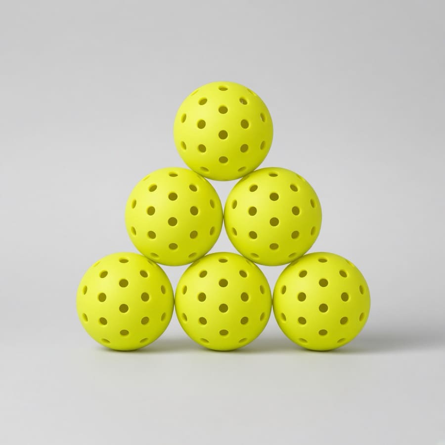 FlexCourt Pickleball Indoor Balls 6-Pack