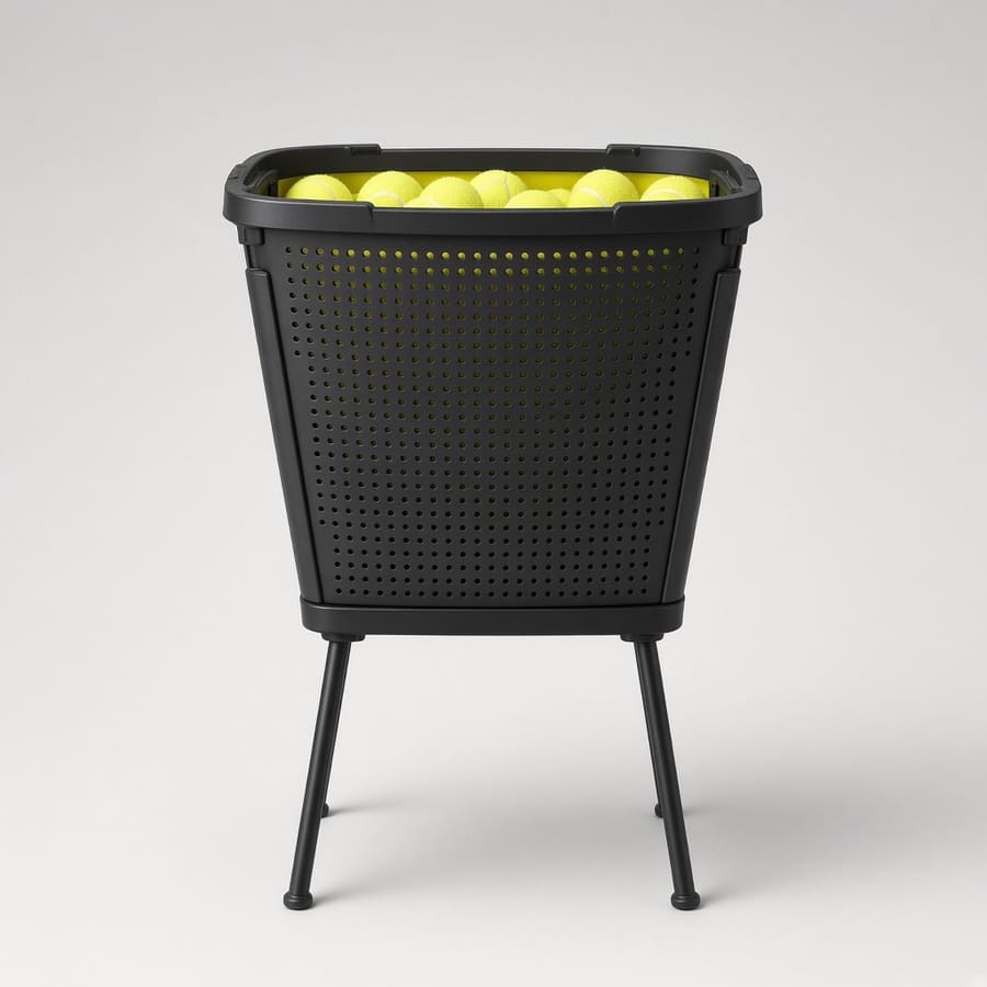 SpinSet Portable Tennis Ball Hopper